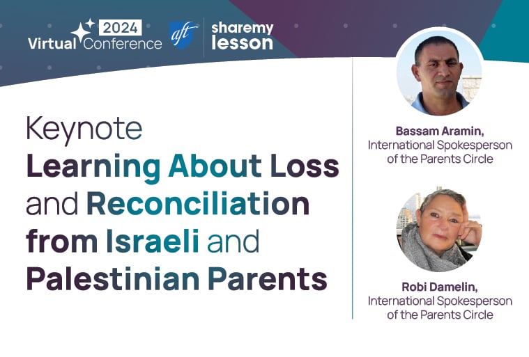 Keynote: Learning About Loss and Reconciliation from Israeli and Palestinian Parents